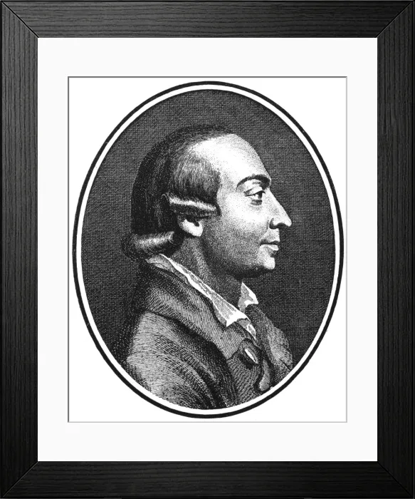 Framed Print : Johann Gottfried Herder Framed Print : Johann Gottfried Herder