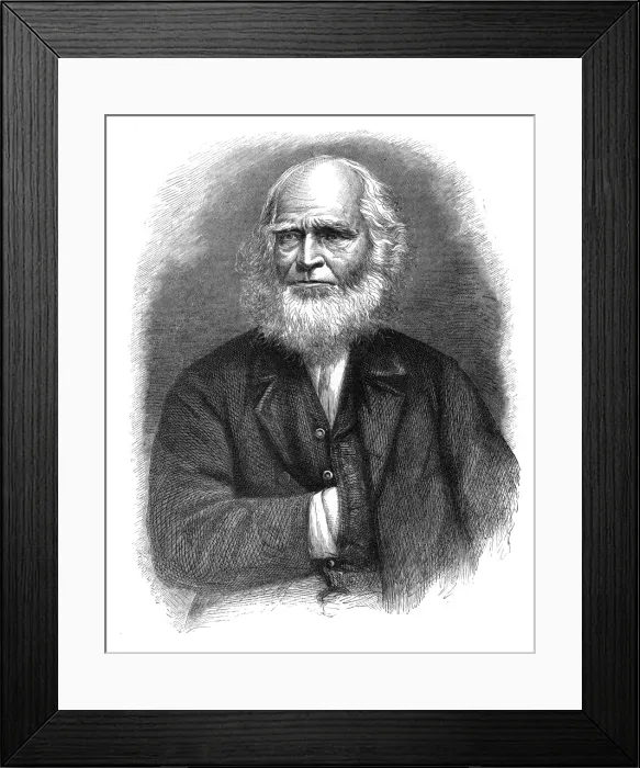 Framed Print : W C Bryant (Leisure Hour Framed Print : W C Bryant (Leisure Hour