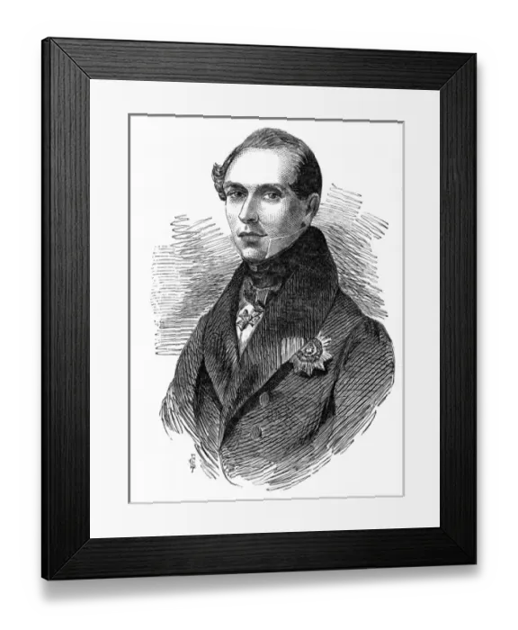 Framed Print : Count Philipp Brunnow Framed Print : Count Philipp Brunnow
