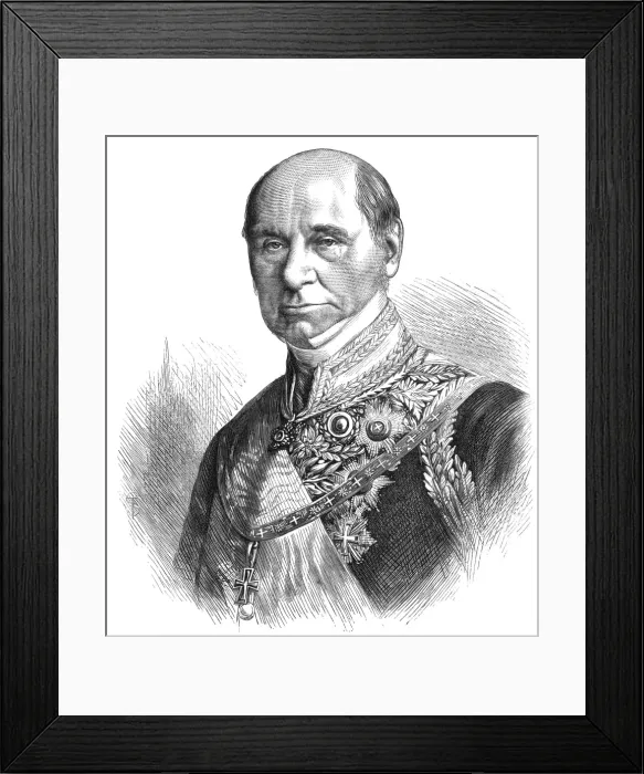 Framed Print : Count Philipp Brunnow Framed Print : Count Philipp Brunnow