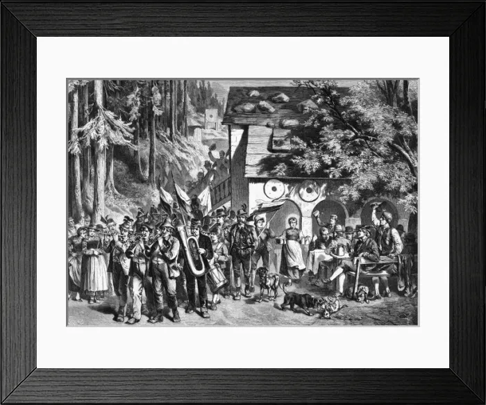 Framed Print : German Rifle Outing Framed Print : German Rifle Outing