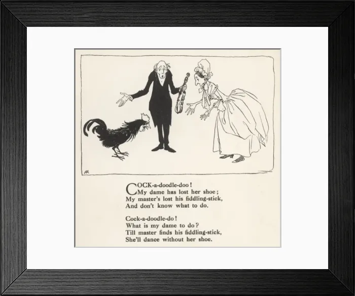 Framed Print : Cock-A-Doodle-Doo Framed Print : Cock-A-Doodle-Doo