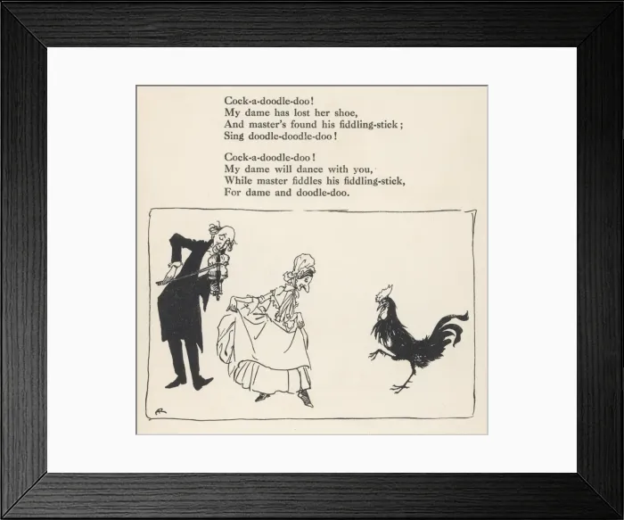 Framed Print : Cock-A-Doodle-Doo Framed Print : Cock-A-Doodle-Doo