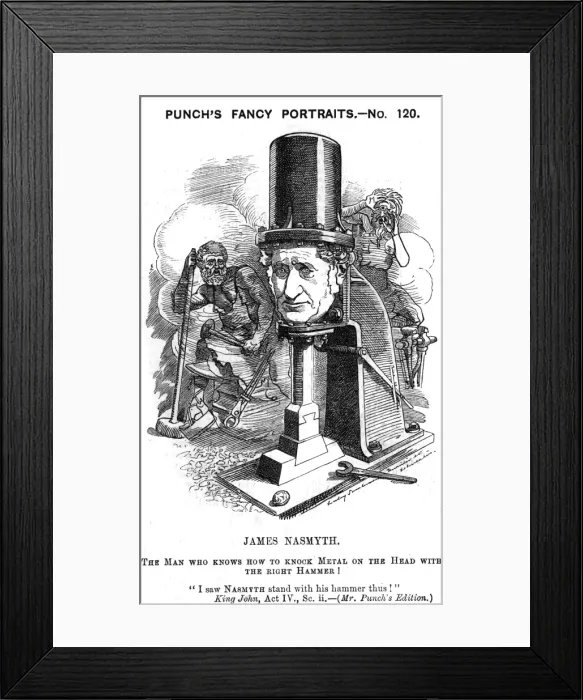 Framed Print : James Nasmyth Framed Print : James Nasmyth