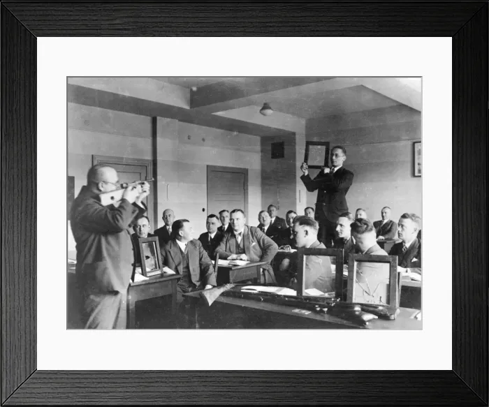 Framed Print : German Police Academy Framed Print : German Police Academy