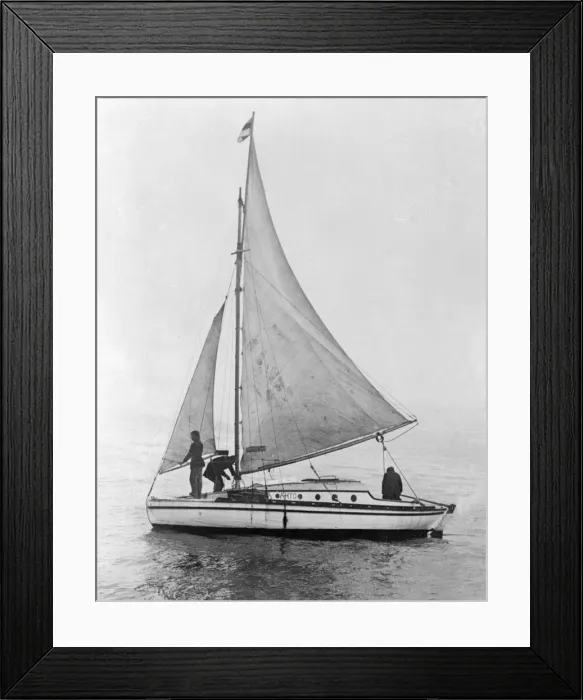 Framed Print : Estonian Yachtsmen Framed Print : Estonian Yachtsmen
