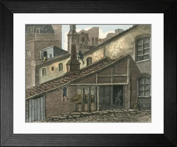 Framed Print : 1820 / Cato Street Escape Framed Print : 1820 / Cato Street Escape