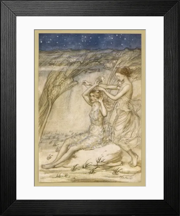 Framed Print : Milton / Sabrina / Nymph Framed Print : Milton / Sabrina / Nymph