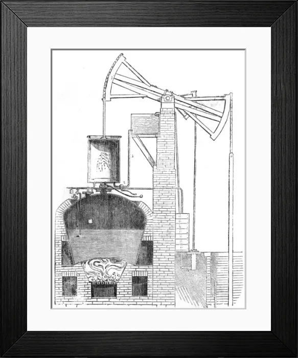Framed Print : Newcomens Steam-Engine Framed Print : Newcomens Steam-Engine
