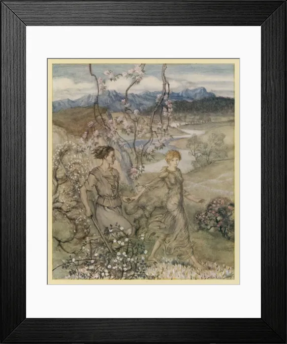 Framed Print : Iollan & Tuirenfionn Framed Print : Iollan & Tuirenfionn