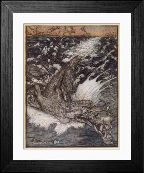 Framed Print : LEVIATHAN Date: 1908 Framed Print : LEVIATHAN Date: 1908