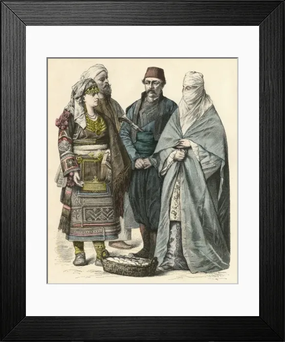 Framed Print : Racial / Turkey / Greece Framed Print : Racial / Turkey / Greece