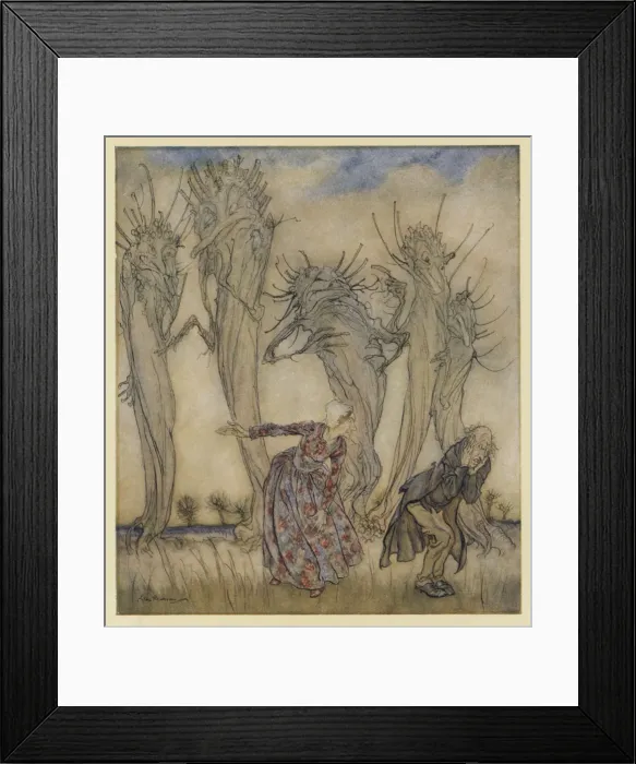 Framed Print : Mr & Mrs Vinegar - 2 Framed Print : Mr & Mrs Vinegar - 2