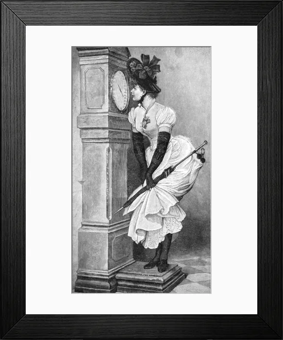 Framed Print : Weighing Machine
