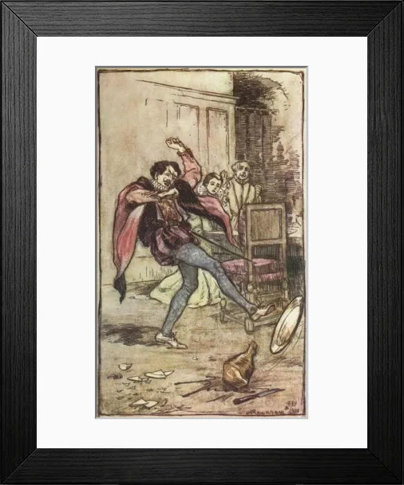 Framed Print : TAMING OF THE SHREW Framed Print : TAMING OF THE SHREW
