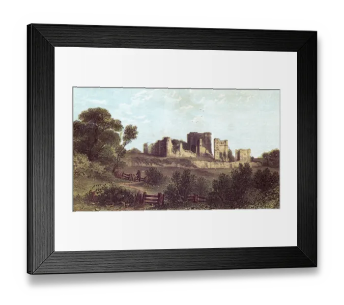 Framed Print : Kenilworth Castle / 1860S Framed Print : Kenilworth Castle / 1860S