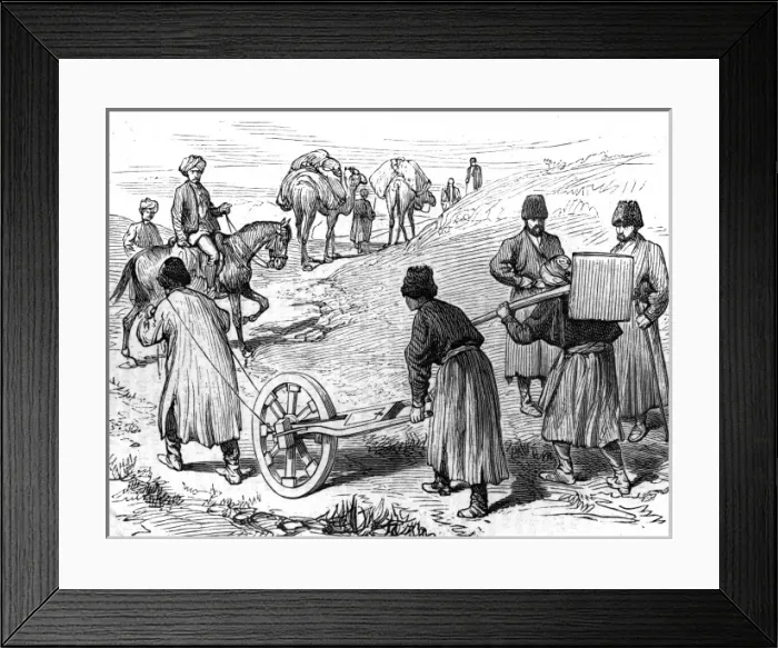 Framed Print : Surveying in Afghanistan Framed Print : Surveying in Afghanistan
