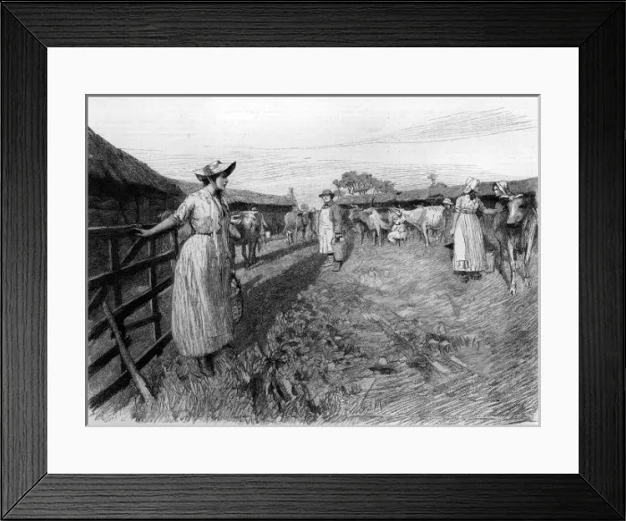Framed Print : Hardy / Tess D urbervilles Framed Print : Hardy / Tess D urbervilles