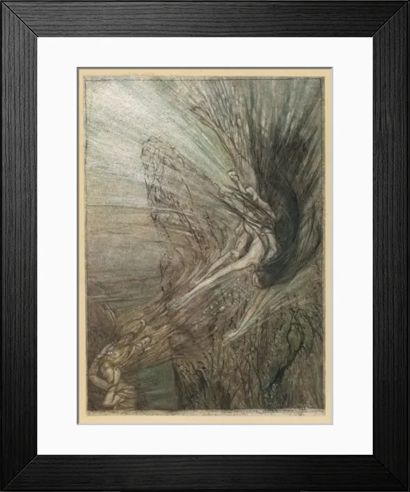 Framed Print : The Rhinemaidens Framed Print : The Rhinemaidens