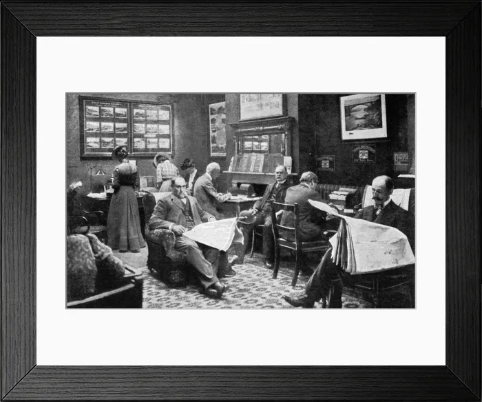 Framed Print : American Express Office Framed Print : American Express Office