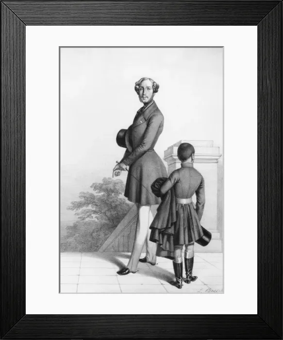 Framed Print : Ferdinand Duc Orleans