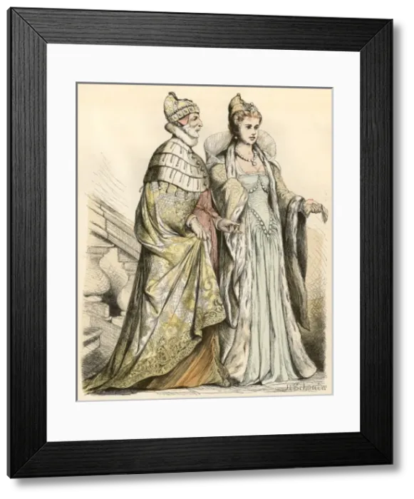 Framed Print : Racial / Italy / Doge C1600 Framed Print : Racial / Italy / Doge C1600
