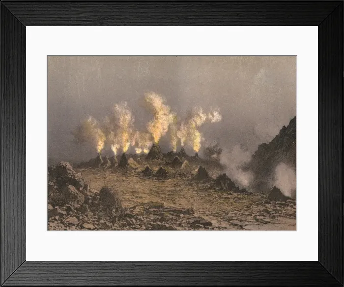Framed Print : Vesuvius / Cones Framed Print : Vesuvius / Cones