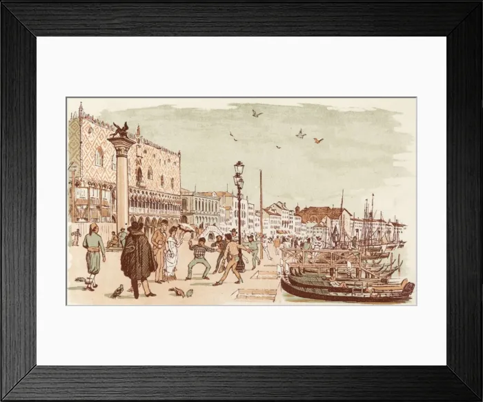 Framed Print : Venice / St Marks Square Framed Print : Venice / St Marks Square