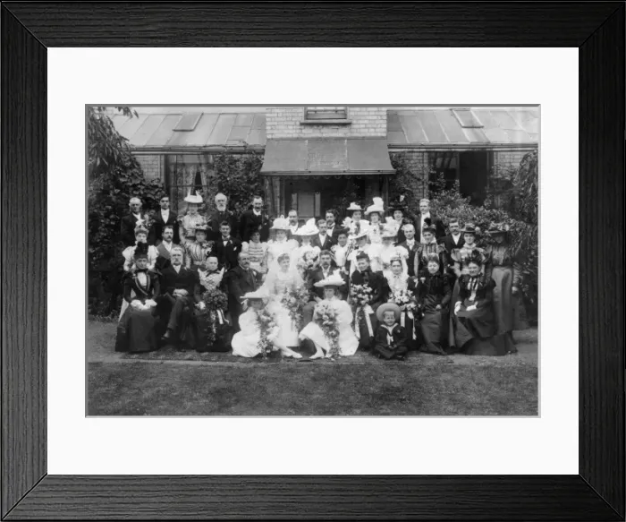 Framed Print : Family Photo / C1900 Framed Print : Family Photo / C1900