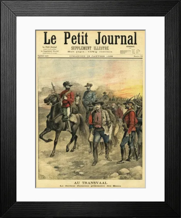 Framed Print : Jameson Raid / Captured Framed Print : Jameson Raid / Captured