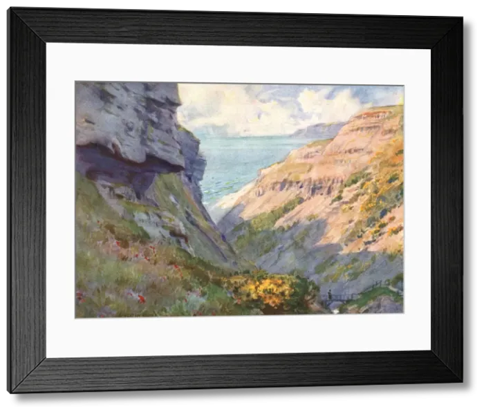 Framed Print : Isle of Wight / Blackgang Framed Print : Isle of Wight / Blackgang