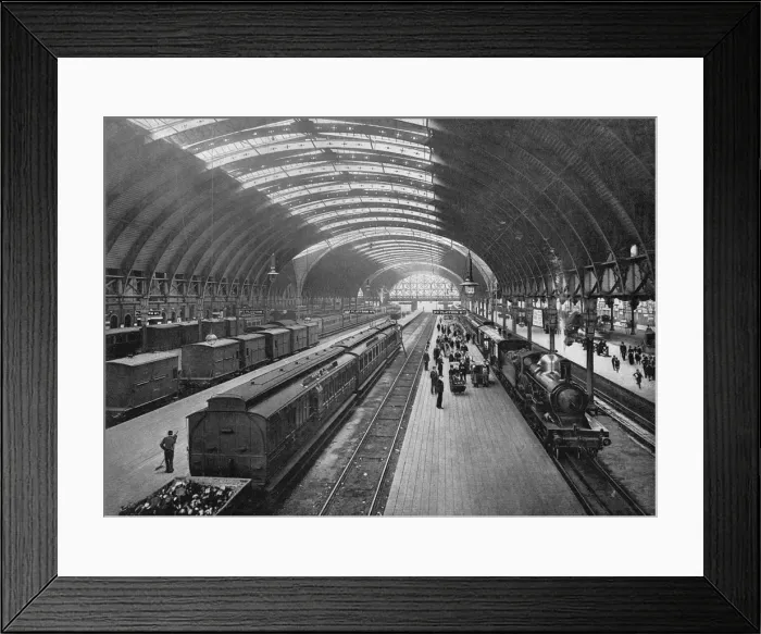 Framed Print : Paddington Platforms Framed Print : Paddington Platforms