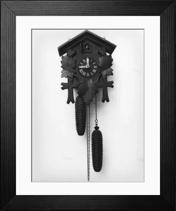Framed Print : Cuckoo Clock / Henry Grant Framed Print : Cuckoo Clock / Henry Grant