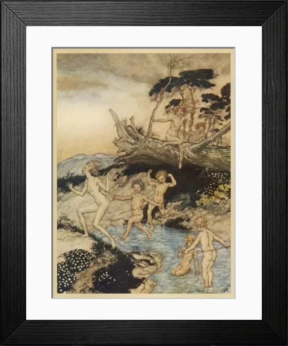 Framed Print : The Age of Gold Framed Print : The Age of Gold