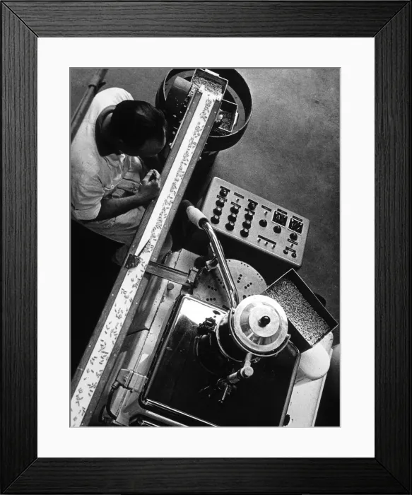 Framed Print : Conveyor Belt Control Framed Print : Conveyor Belt Control