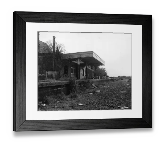 Framed Print : Derelict Station Framed Print : Derelict Station