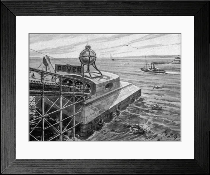 Framed Print : Chunnel / Lanos / Lift Framed Print : Chunnel / Lanos / Lift