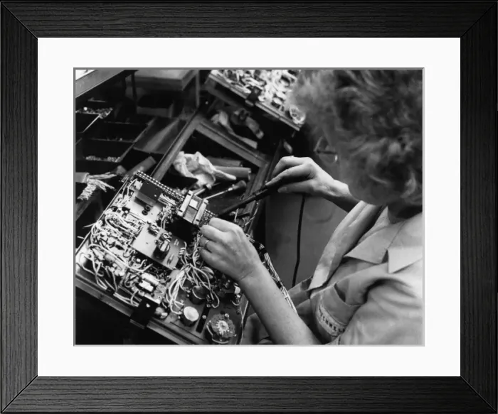 Framed Print : Air Conditioning Factory Framed Print : Air Conditioning Factory