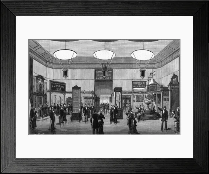 Framed Print : Electricity Exhib. Paris Framed Print : Electricity Exhib. Paris