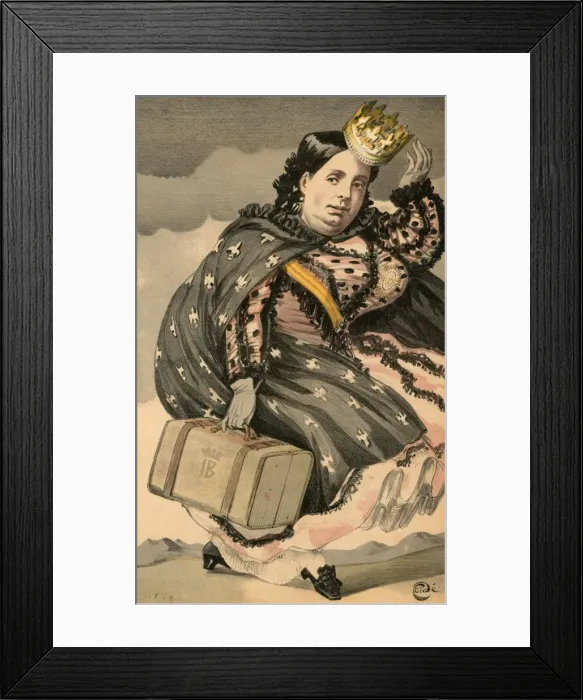 Framed Print : Isabella Ii / Tissot / Vf 69 Framed Print : Isabella Ii / Tissot / Vf 69