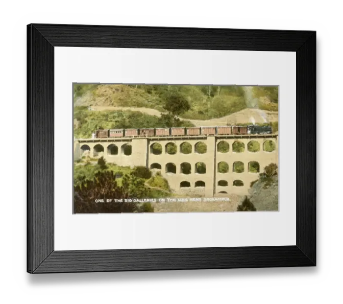 Framed Print : Kalka-Dharampur Rly 1 Framed Print : Kalka-Dharampur Rly 1