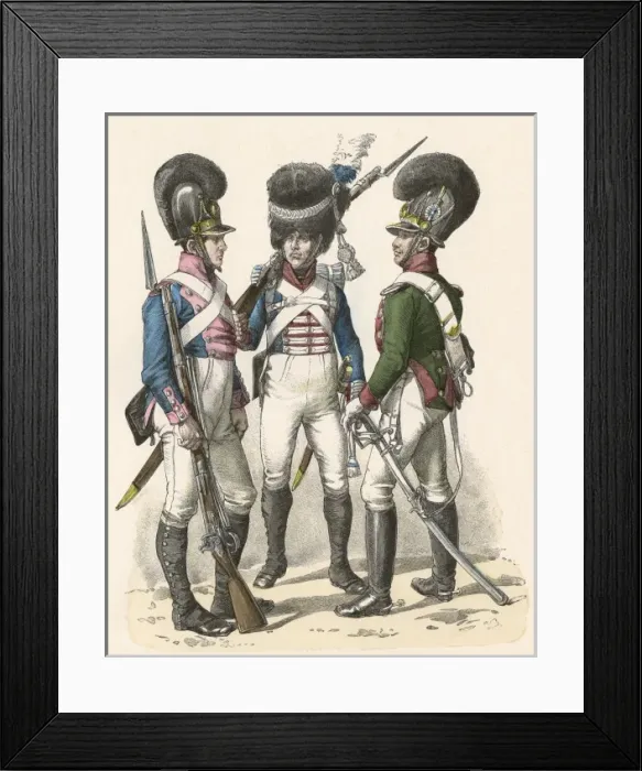 Framed Print : German Napoleonic Framed Print : German Napoleonic