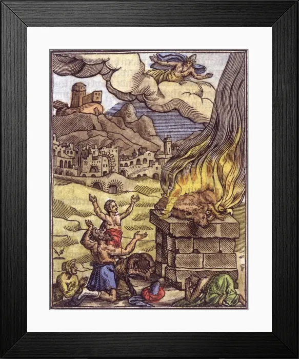 Framed Print : Customs / Sacrifice / Animal Framed Print : Customs / Sacrifice / Animal