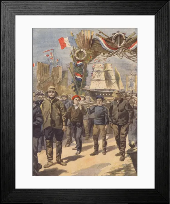Framed Print : Pardon at Paimpol Framed Print : Pardon at Paimpol