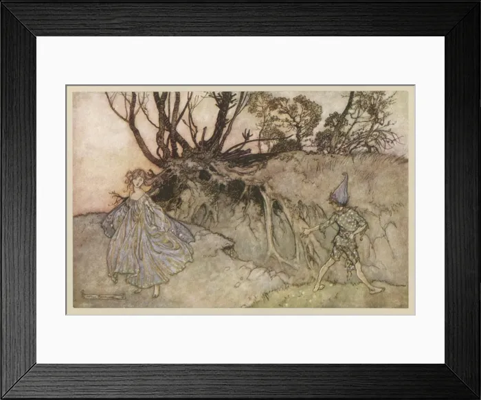 Framed Print : Shakespeare: Puck Framed Print : Shakespeare: Puck