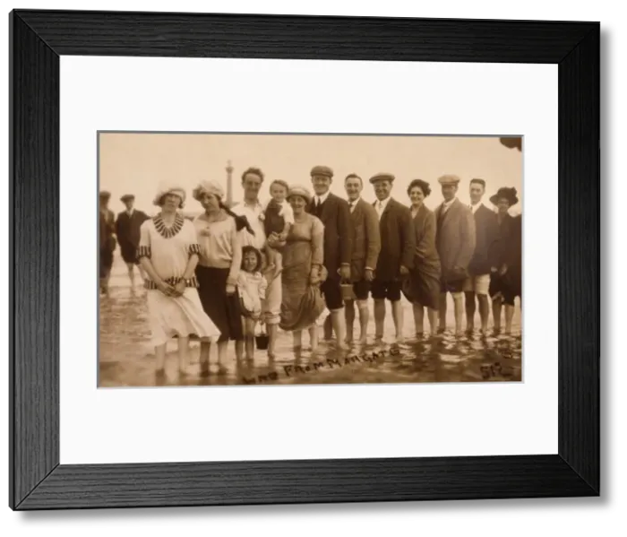 Framed Print : Paddling, Kent Coast Framed Print : Paddling, Kent Coast