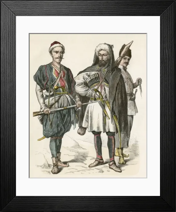 Framed Print : Racial / Russia / Soldiers Framed Print : Racial / Russia / Soldiers