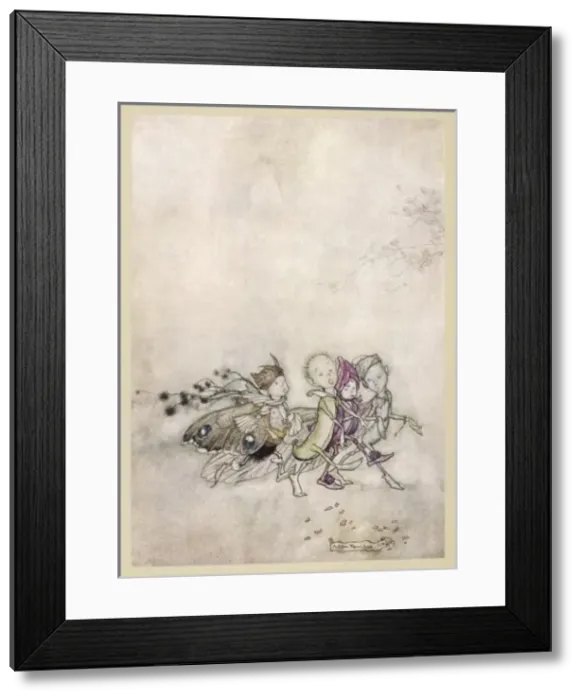 Framed Print : Shakespeare / Fairies Framed Print : Shakespeare / Fairies