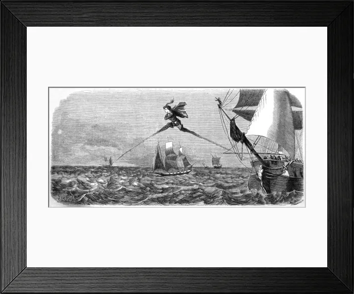 Framed Print : Seven-League Boots - 2