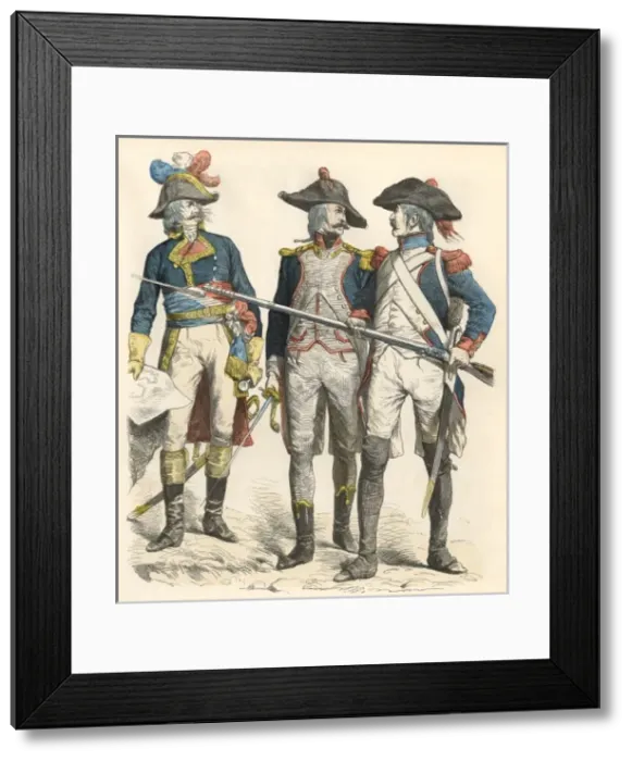Framed Print : German Napoleonic 1795 Framed Print : German Napoleonic 1795